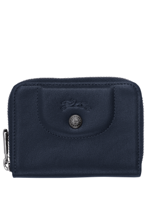 Porte-cartes zippé Le Pliage Cuir