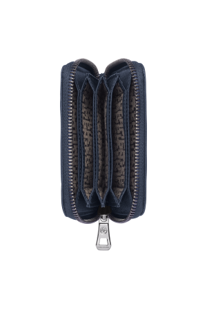Porte-cartes zippé Le Pliage Cuir