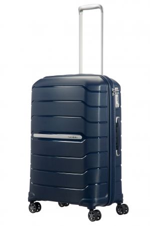Valise 4 roues Extensible 68 cm-Bleu