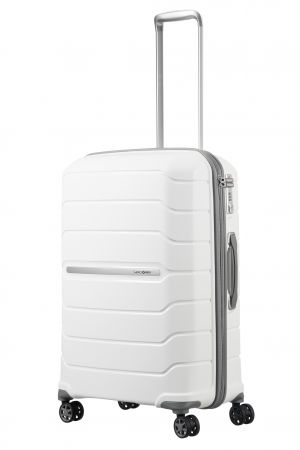 Valise 4 roues Extensible 68 cm-Blanc