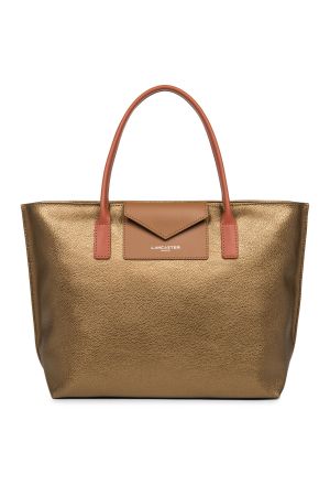Sac cabas shopping Maya vinyle + cuir